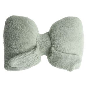 Mint Green Holiday Bow Plush Throw Pillow Decor - Mint Green